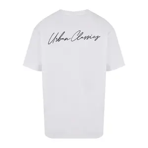 T-shirt Urban Classics Signature Logo Tall image-3