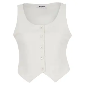 Veste sans manche jersey femme Urban Classics image-3