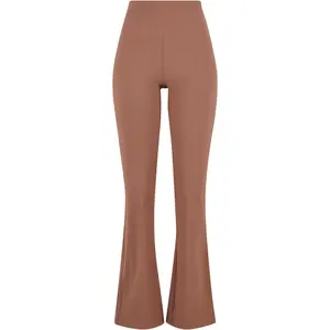 Calças de mulher Urban Classics Flared Rib image-0