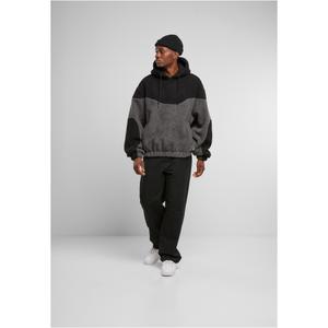 Hooded sweatshirt Urban Classics Weavy Colorblock Teddy image-2