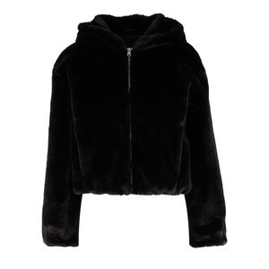 Women's zipped hooded fleece Urban Classics image-3