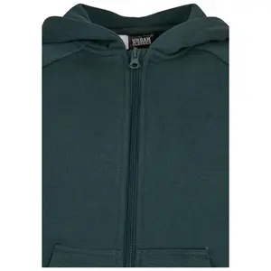 Sweatshirt hooded zipped child Urban Classics Zip image-2