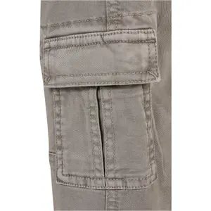 Faded twill cargo pants for kids Urban Classics image-5