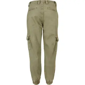 Faded twill cargo pants for kids Urban Classics image-2