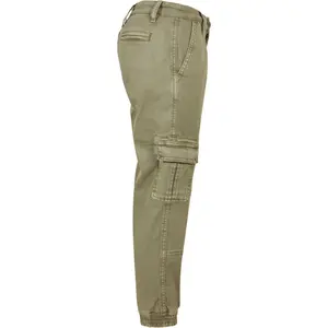 Faded twill cargo pants for kids Urban Classics image-3