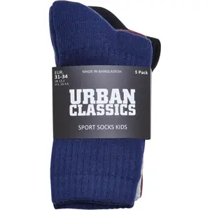 Children's sports socks Urban Classics (x5) image-1