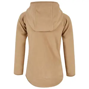 Girl's zipped hooded fleece Urban Classics image-1