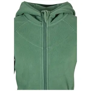 Girl's zipped hooded fleece Urban Classics image-2