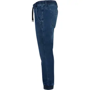 Children's knitted denim joggers Urban Classics image-2