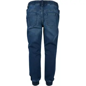 Children's knitted denim joggers Urban Classics image-3