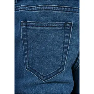 Children's knitted denim joggers Urban Classics image-5