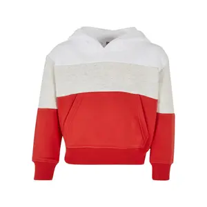 Sweatshirt 3-tone oversized hoodie for girls Urban Classics image-0