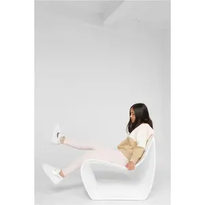 Sweatshirt 3-tone oversized hoodie for girls Urban Classics image-1