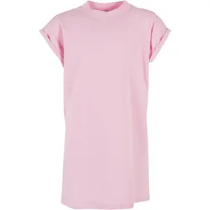 Girl's off-shoulder t-shirt dress Urban Classics image-0