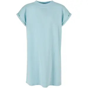 Girl's off-shoulder t-shirt dress Urban Classics image-0