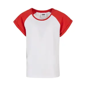 Girl's T-shirt Urban Classics Girls Contrast Raglan image-0