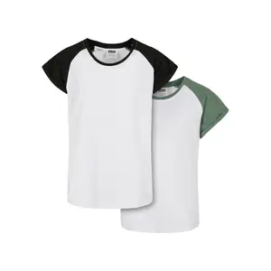 Girl raglan t-shirts Urban Classics (x2) image-0