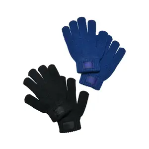 Set of 2 pairs of gloves mesh child Urban Classics image-0