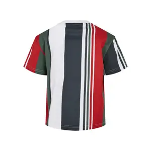 T-shirt with big stripes Urban Classics Oversized AOP image-1