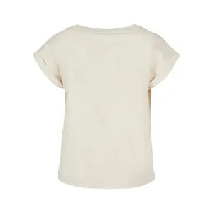 T-Shirt mit freien Schultern, Mädchen Urban Classics Organic image-1