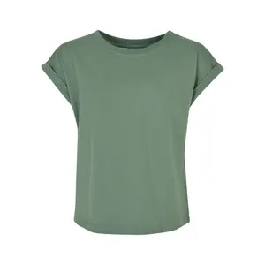 Girl's organic T-shirt Urban Classics Extended Shoulder image-0