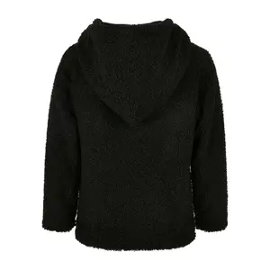 Kinderhoodie met sherpa-rits Urban Classics image-1