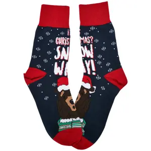 Children's socks Urban Classics Christmas Bear (x3) image-4