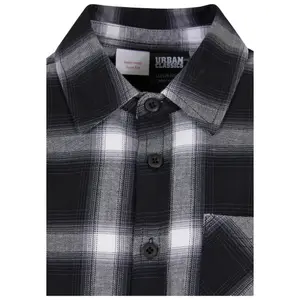 Oversized checkered shirt for kids Urban Classics image-2
