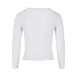 Girl's long sleeve ribbed t-shirt Urban Classics image-1