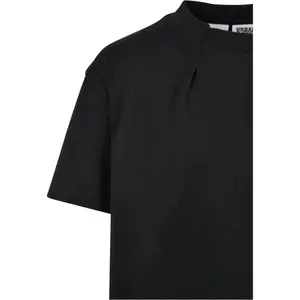 Oversized pleated organic T-shirt for girls Urban Classics image-2