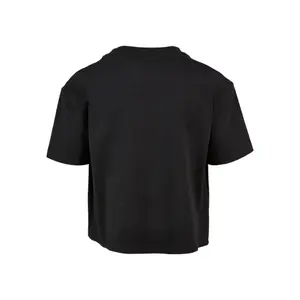 Oversized pleated organic T-shirt for girls Urban Classics image-3