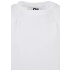 Oversized pleated organic T-shirt for girls Urban Classics image-2