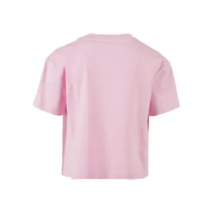 Oversized pleated organic T-shirt for girls Urban Classics image-1