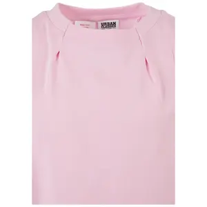Oversized pleated organic T-shirt for girls Urban Classics image-2