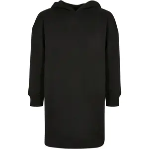 Oversized hoodie dress for girls Urban Classics Terry image-0