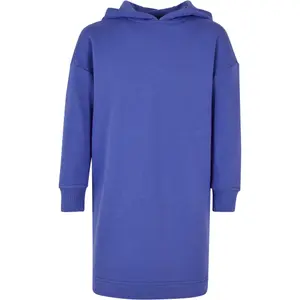 Oversized hoodie dress for girls Urban Classics Terry image-0