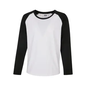 Girl's long sleeve raglan t-shirt Urban Classics Contrast image-0