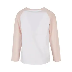 Girl's long sleeve raglan t-shirt Urban Classics Contrast image-1