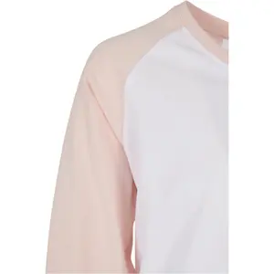 Girl's long sleeve raglan t-shirt Urban Classics Contrast image-3