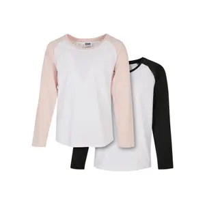 Girl's raglan T-shirt Urban Classics Contrast (x2) image-0