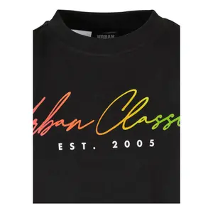 T-shirt with handwritten logo Urban Classics image-2