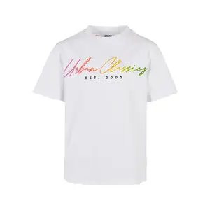 T-shirt with handwritten logo Urban Classics image-0