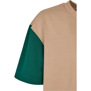 Oversized T-shirt Urban Classics Organic Colorblock image-3