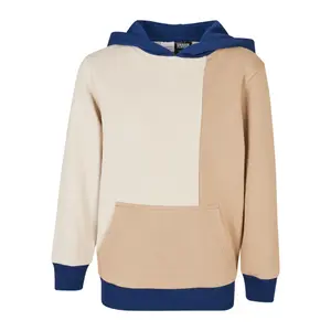 Oversized hooded sweatshirt for kids Urban Classics ColorBlock image-0