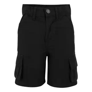 Knee pleat cargo shorts for kids Urban Classics image-0