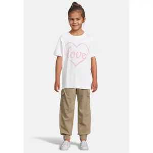 Girl's T-shirt Urban Classics Love Heart image-2