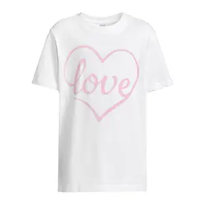 Girl's T-shirt Urban Classics Love Heart image-3