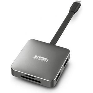 Adaptateur USB-C 3.0/HDMI avec Micro SD et USB Urban Factory Hubee Light