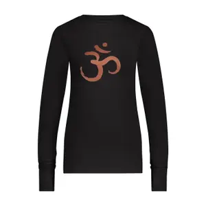 T-shirt de manga comprida feminina Urban Goddess Karuna OM image-0
