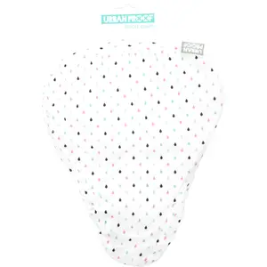 up-026-satteldecke-urban-proof-tropfen-weiss-30x20x2-cm